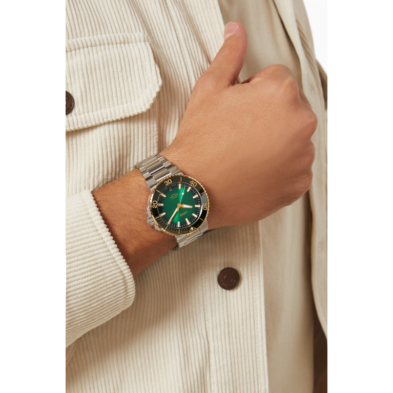 Oris - Aquis Date Calibre 400 Automatic Watch, 41.5mm