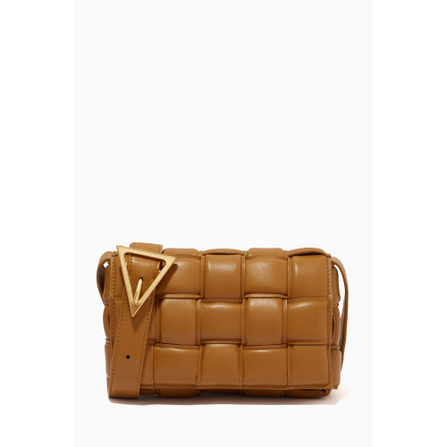 Bottega Veneta - Small Padded Cassette Bag in Intreccio Leather