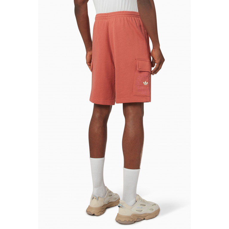 adidas Originals - Ozworld Cargo Shorts in French Terry