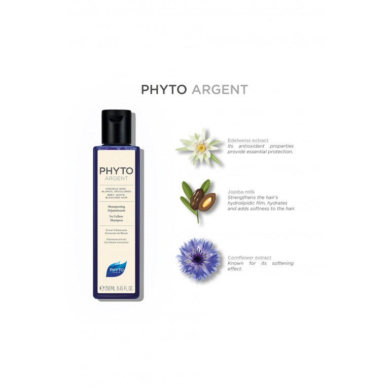 PHYTO - Phytoargent No Yellow Shampoo, 250ml