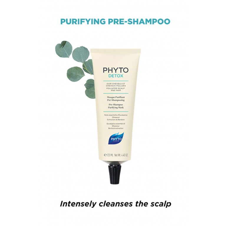 PHYTO - Phytodetox Pre-Shampoo Purifying Mask, 125ml