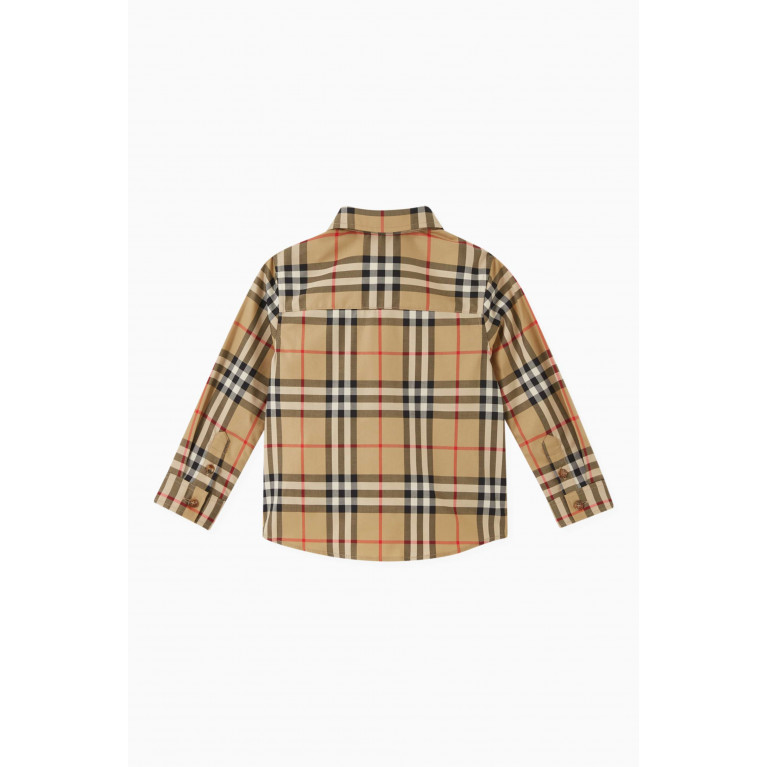 Burberry - Vintage Check Shirt in Stretch-cotton