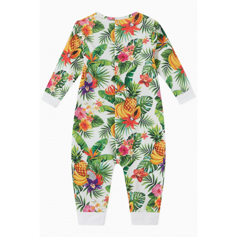 NASS - All-over Print Romper in Cotton