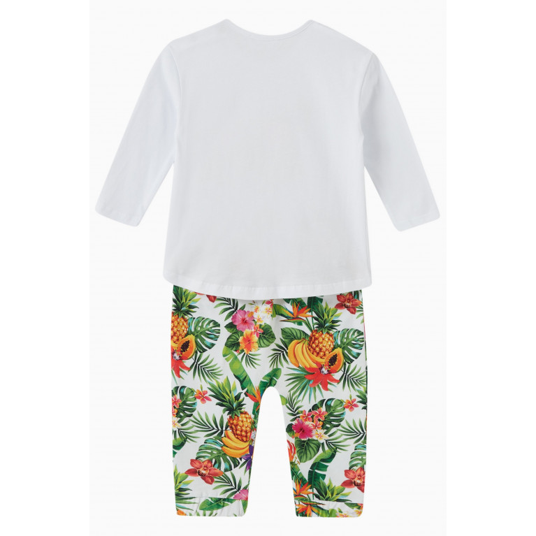NASS - Fruit Print Top and Leggings, Set of Two