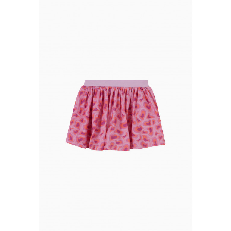 NASS - Cassandra Heart-print skirt