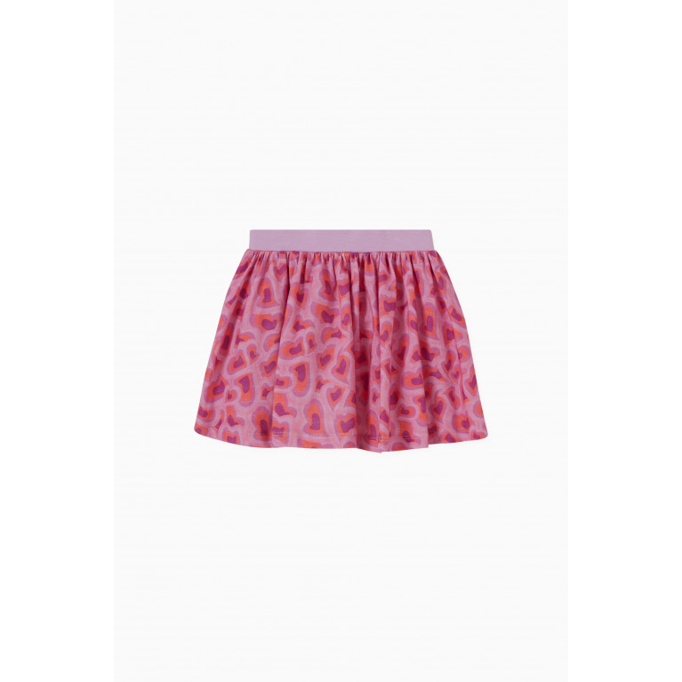 NASS - Cassandra Heart-print skirt