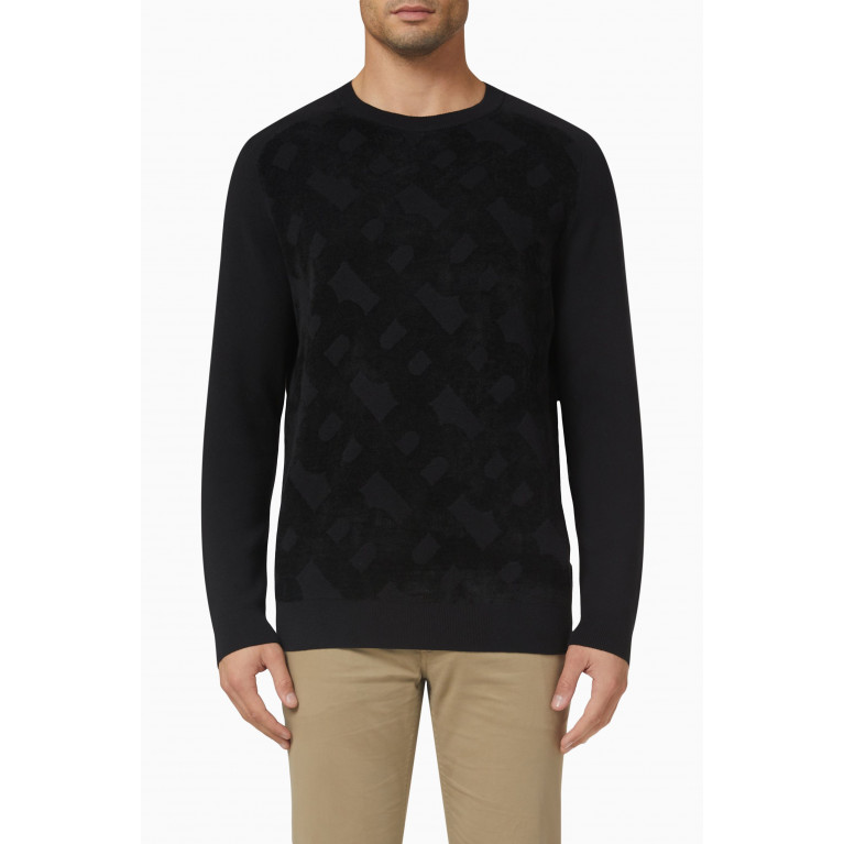 Boss - Facondo Degradé Sweater in Viscose-wool Knit