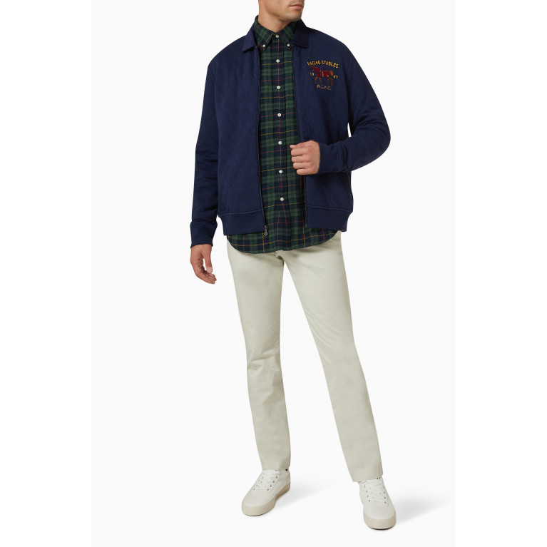 Polo Ralph Lauren - Logo Embroidered Jacket in Quilted Fabric