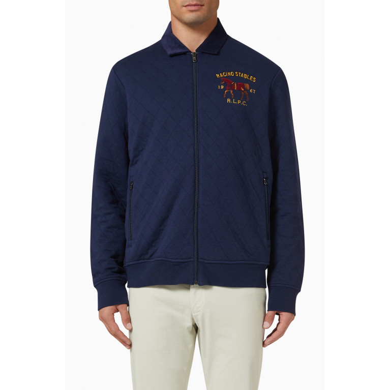 Polo Ralph Lauren - Logo Embroidered Jacket in Quilted Fabric