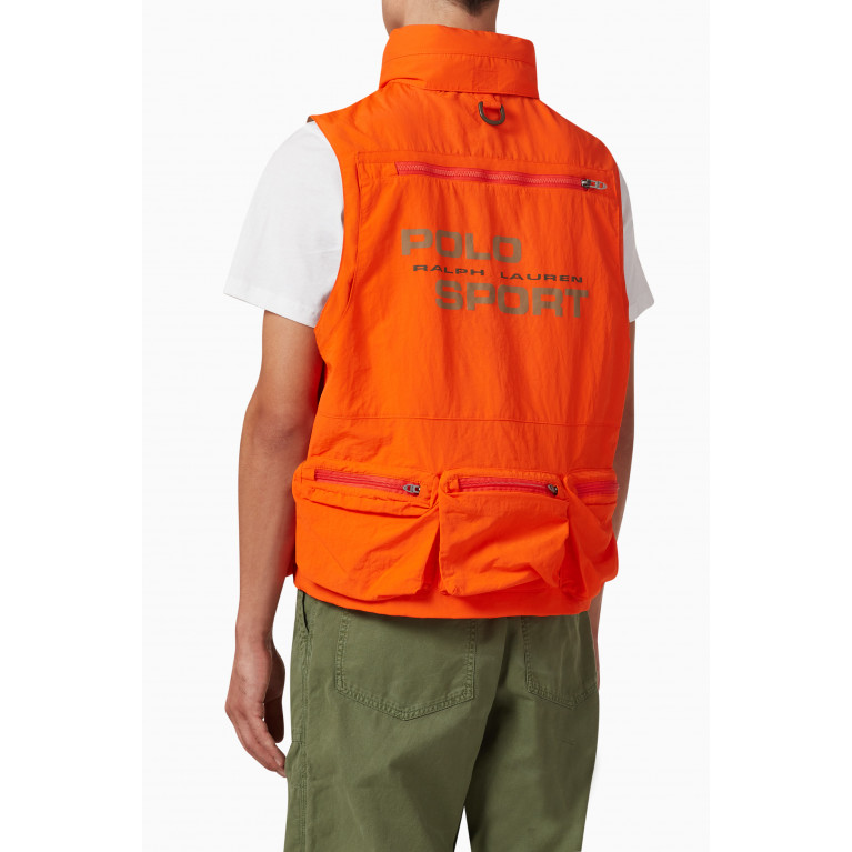 Polo Ralph Lauren - Hi-tech Logo Vest Jacket in Recycled Nylon