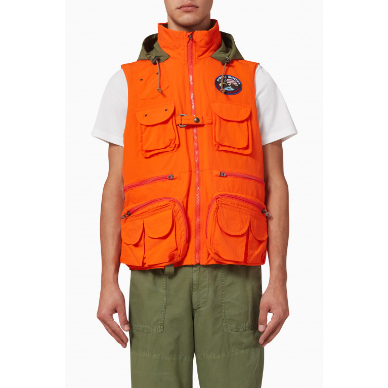 Polo Ralph Lauren - Hi-tech Logo Vest Jacket in Recycled Nylon