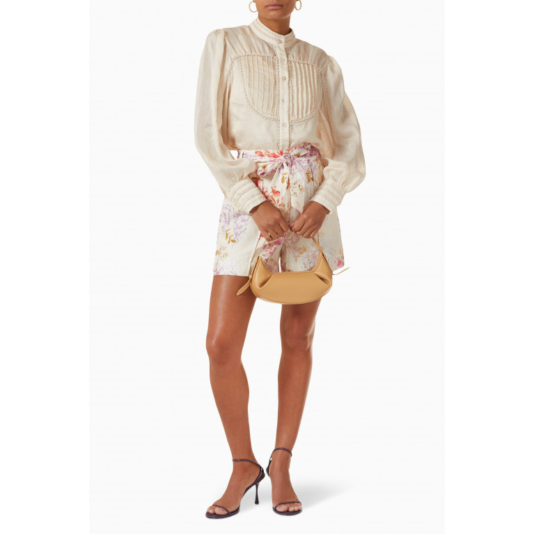 Ministry Of Style - Meadow Blouse in Linen-blend White