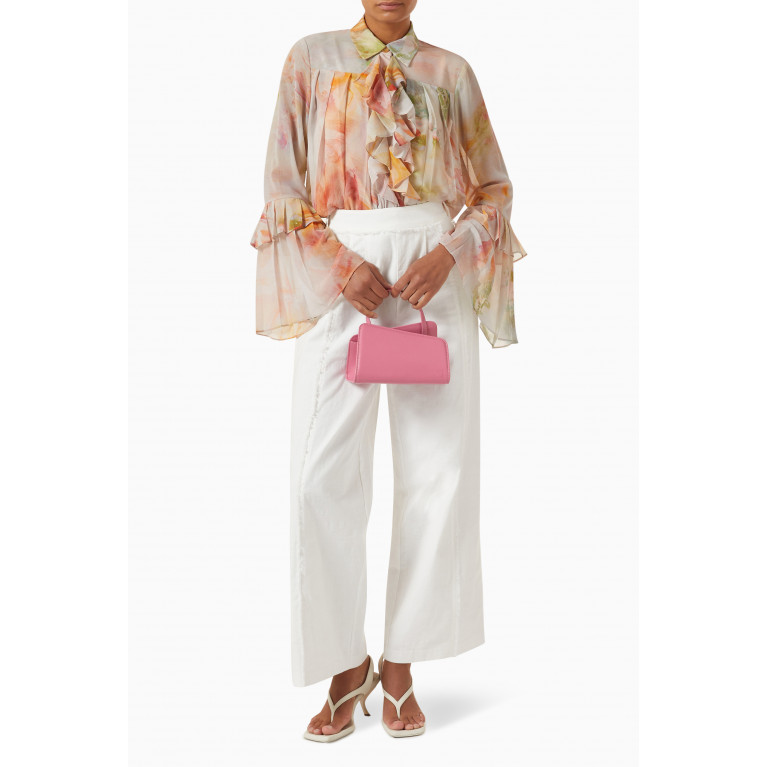 Ministry Of Style - Sunrise Ruffled Blouse in Recycled Fabric