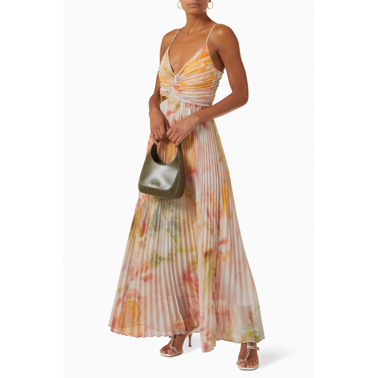 Ministry Of Style - Sunrise Pleated Maxi Dress in Recycled Fabric