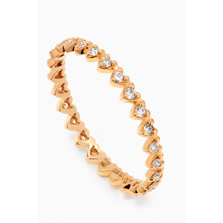 MKS Jewellery - Always Love Diamond Eternity Ring in 18kt Gold