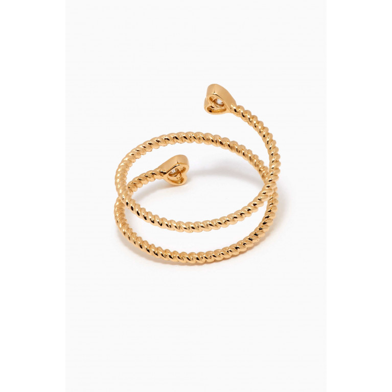 MKS Jewellery - 2 Little Hearts Diamond Ring in 18kt Gold