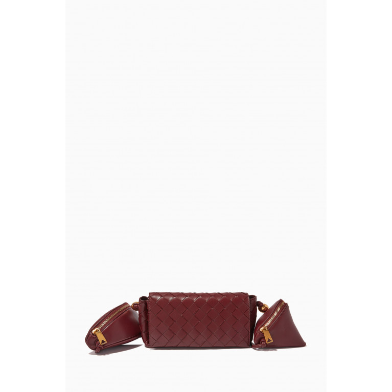 Bottega Veneta - Multi-Pouch Crossbody Bag in Intrecciato Leather