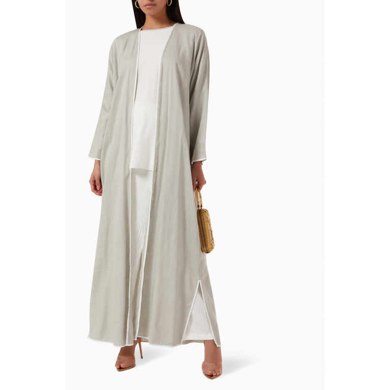 SH Collection - Abaya Top & Wrap Pants Set