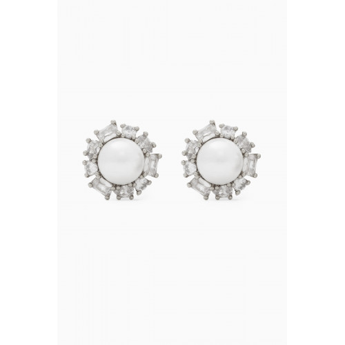 Kate Spade New York - Candy Shop Pearl Halo Stud Earrings