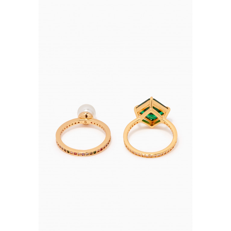 Kate Spade New York - Candy Shop Set of 2 Rings