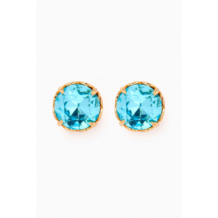 Kate Spade New York - That Sparkle Round Stud Earrings in Plated Metal
