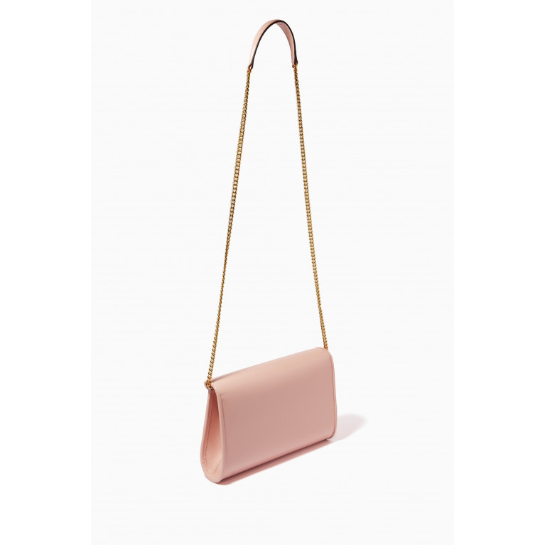 Kate Spade New York - Medium Anna Envelope Clutch in Leather Pink