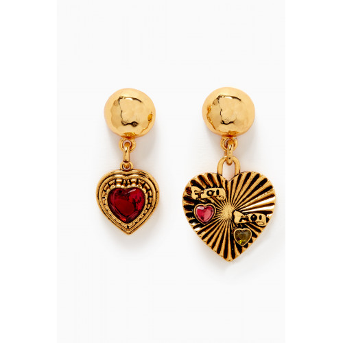 Mon Reve - Sunset Lover Justie Earrings in Gold-plated Brass
