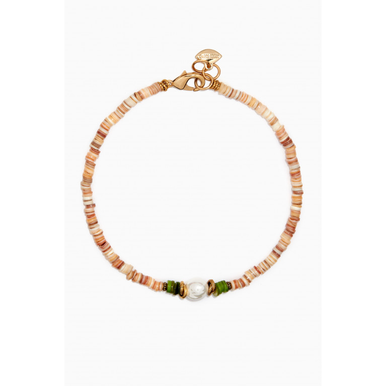 Mon Reve - Sea Whisperer Tide Necklace in Gold-plated Brass
