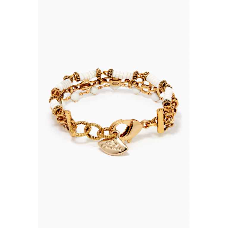 Mon Reve - Formal Towner Harlem Bracelet in Gold-plated Brass