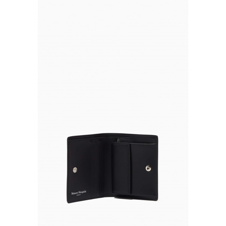 Maison Margiela - Four-stitch Compact Flap Wallet in Leather