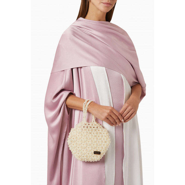 Roua AlMawally - Two-layer Abaya Set in Satin