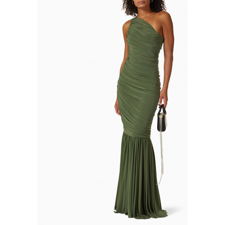 Norma Kamali - Diana Fishtail Gown in Stretch Crepe