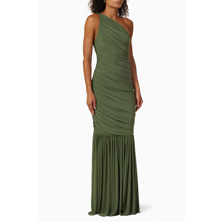 Norma Kamali - Diana Fishtail Gown in Stretch Crepe