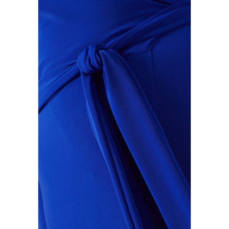 Norma Kamali - Dolman Wrap Maxi Dress in Lycra
