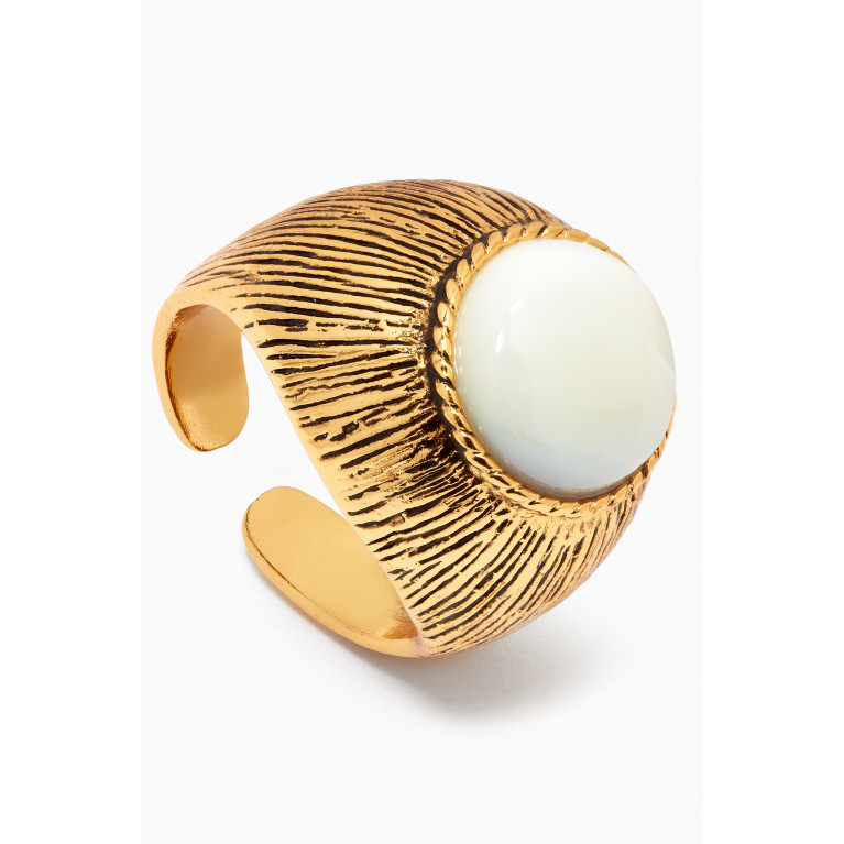 Mon Reve - Bedly Ring in Gold-plated Brass