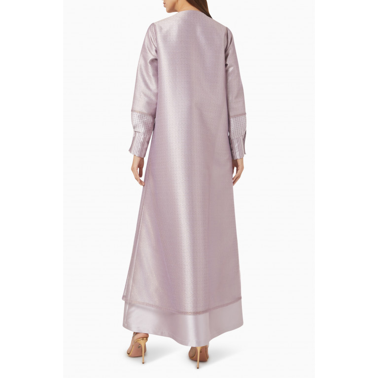 Frou Frou - Long Sleeve Abaya in Taffeta