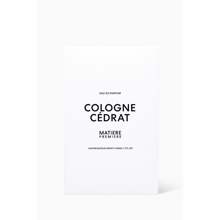 Matiere Premiere - Cologne Cédrat Eau de Parfum, 50ml