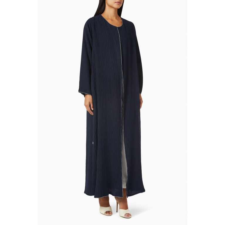 Hessa Falasi - Long-sleeve Abaya in Cotton
