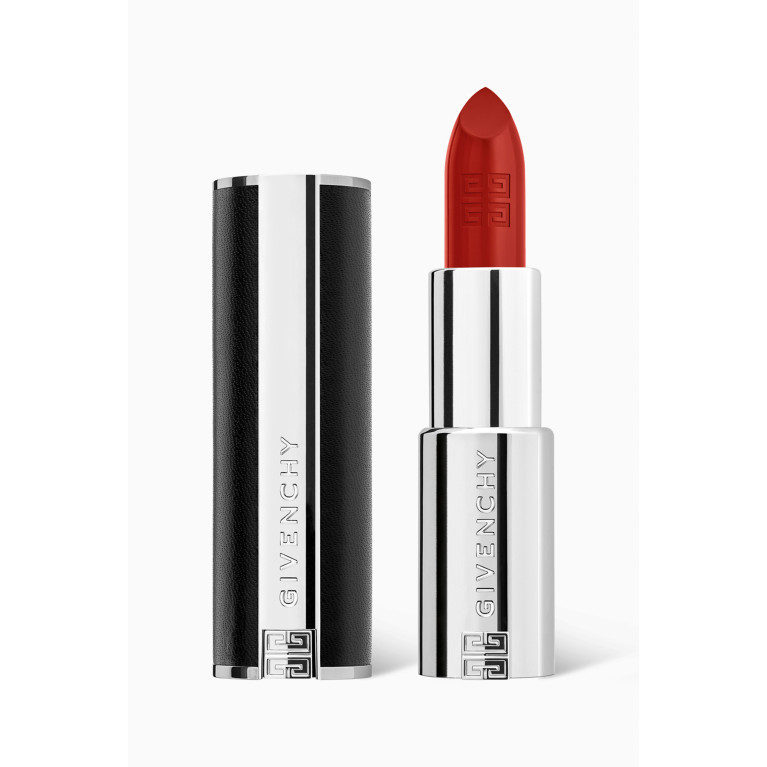 Givenchy  - N°37 Rouge Graine Le Rouge Interdit Intense Silk Lipstick, 3g