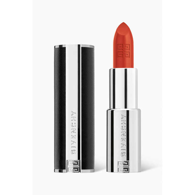 Givenchy  - N°332 Rouge Safran Le Rouge Interdit Intense Silk Lipstick, 3g