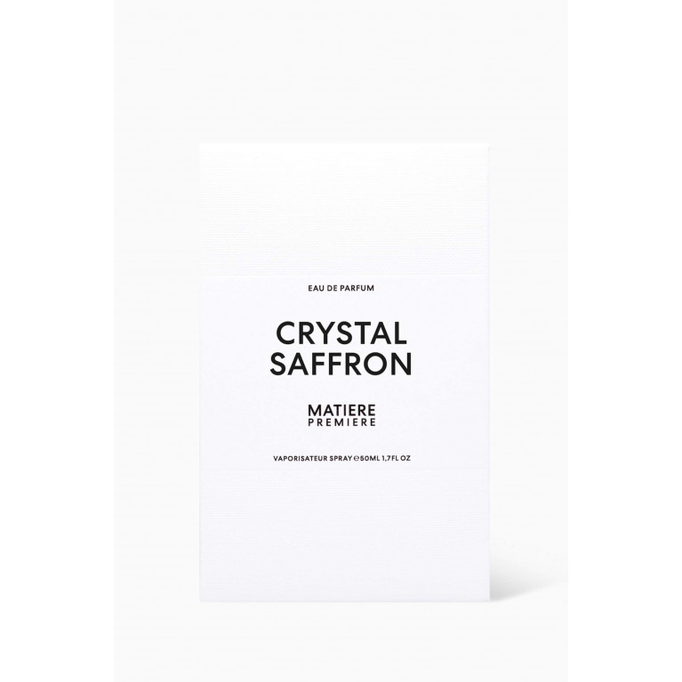 Matiere Premiere - Crystal Saffron Eau de Parfum, 50ml