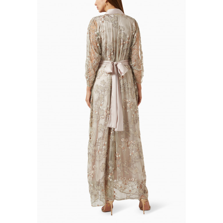 Reem Al Dhaheri - Embellished Abaya Set