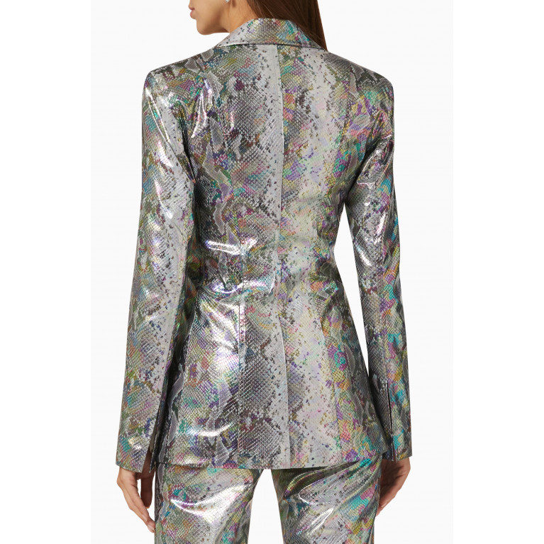 Rotate - Annette Blazer in Holographic PU