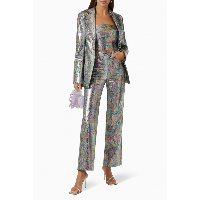 Rotate - Annette Blazer in Holographic PU