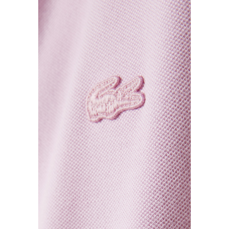 Lacoste - Slim Fit Polo Shirt in Stretch Cotton Piqué Multicolour