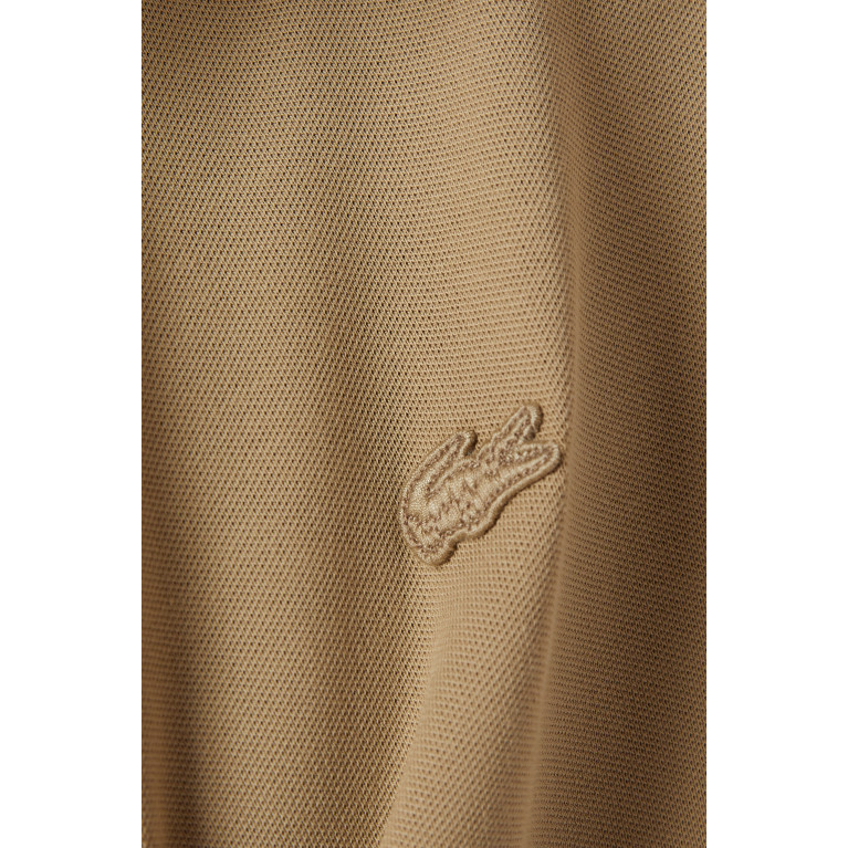 Lacoste - Paris Regular-fit Polo Shirt in Stretch-cotton Neutral