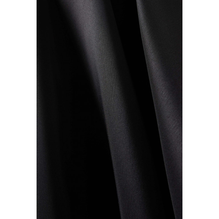 Serrb - Asymmetric Midi Dress in Satin