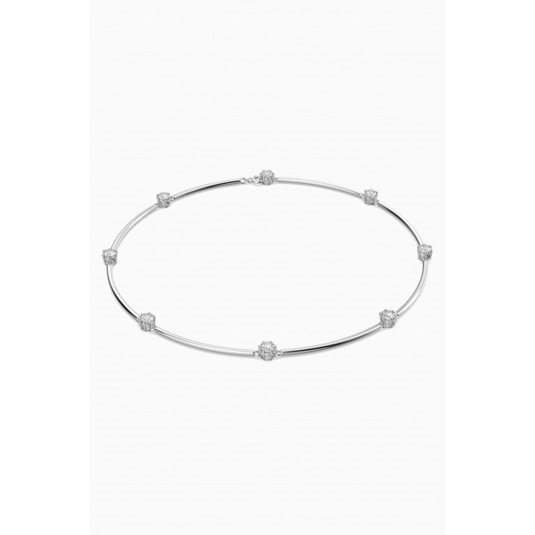 Swarovski - Constella Crystal Necklace in Rhodium-plated Metal