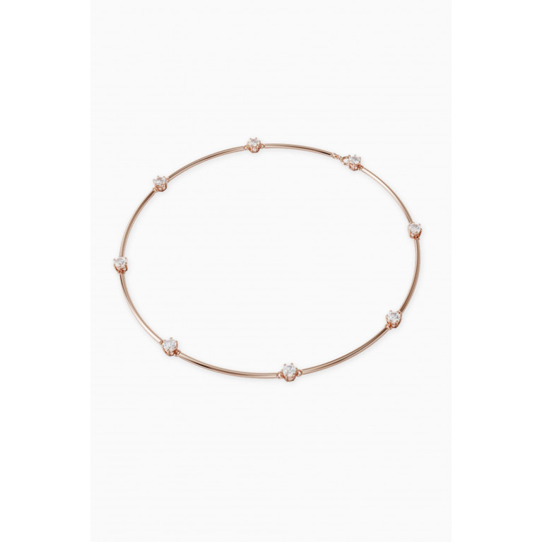 Swarovski - Constella Crystal Necklace in Rose Gold-plated Metal