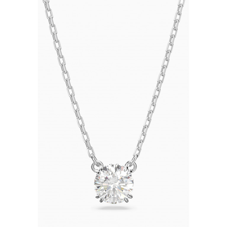 Swarovski - Constella Crystal Pendant Necklace in Rhodium-plated Metal